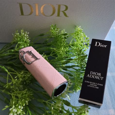 dior pink cannage lipstick case|dior limited edition lipstick case.